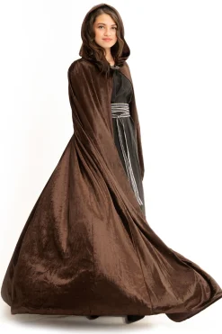 Cloaks>Little Adventures Adult Brown Cloak