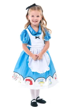 Dresses>Little Adventures Alice In Wonderland Dress Up With Headband