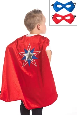 Cloaks>Little Adventures American Hero Cape & Mask Set