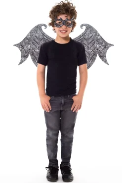Accessories>Little Adventures Black Dragon Wing & Mask Set