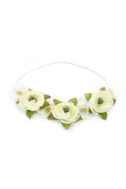 Accessories>Little Adventures Cream Flower Headband