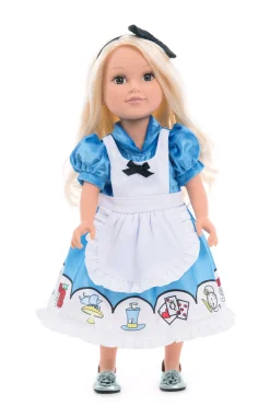 Doll Dress Ups>Little Adventures Doll Dress Alice With Headband
