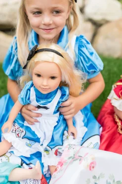 Doll Dress Ups>Little Adventures Doll Dress Alice With Headband