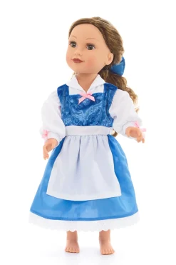 Doll Dress Ups>Little Adventures Doll Dress Beauty Day Dress With Hair Bow