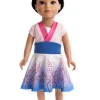 Doll Dress Ups>Little Adventures Doll Dress Cherry Blossom Twirl