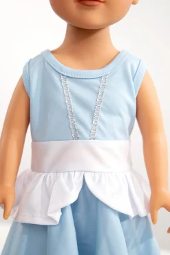 Doll Dress Ups>Little Adventures Doll Dress Cinderella Twirl