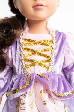 Doll Dress Ups>Little Adventures Doll Dress Classic Rapunzel