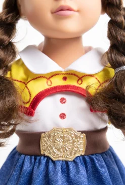 Doll Dress Ups>Little Adventures Doll Dress Cowgirl With Hat