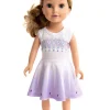 Doll Dress Ups>Little Adventures Doll Dress Ice Coronation Twirl