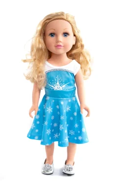 Doll Dress Ups>Little Adventures Doll Dress Ice Twirl