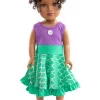Doll Dress Ups>Little Adventures Doll Dress Mermaid Twirl