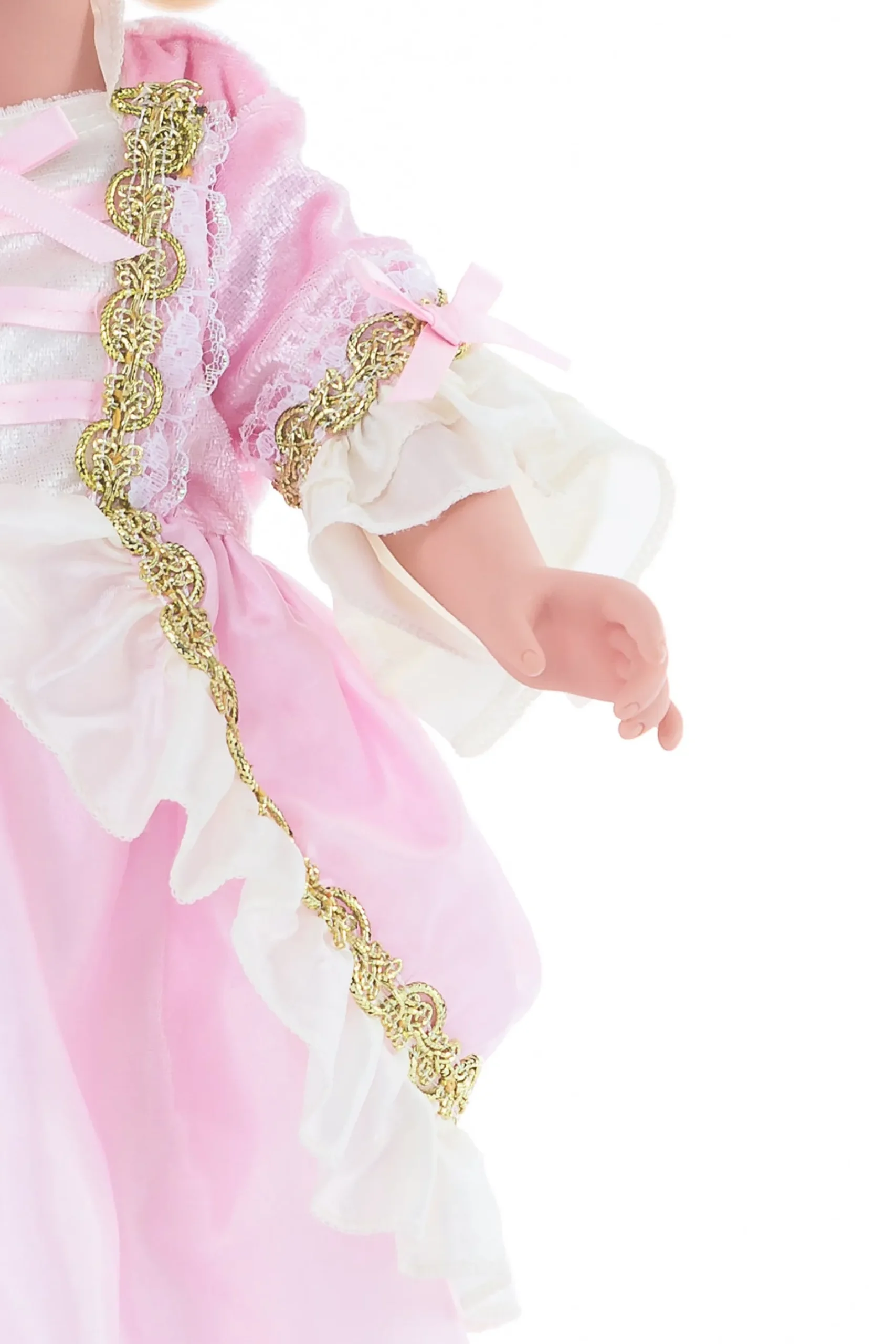 Doll Dress Ups>Little Adventures Doll Dress Pink Vintage Princess