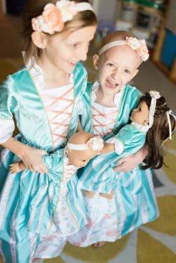Little Hero Designed Dress Ups>Little Adventures Doll Dress Princess Ava With Headband