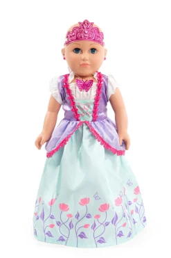Little Hero Designed Dress Ups>Little Adventures Doll Dress Princess Hallie With Soft Crown