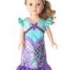 Doll Dress Ups>Little Adventures Doll Dress Purple Sparkle Mermaid
