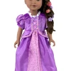 Doll Dress Ups>Little Adventures Doll Dress Rapunzel