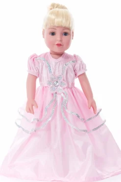 Doll Dress Ups>Little Adventures Doll Dress Royal Pink Princess
