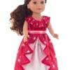 Doll Dress Ups>Little Adventures Doll Dress Ruby Princess