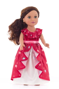 Doll Dress Ups>Little Adventures Doll Dress Ruby Princess