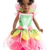 Doll Dress Ups>Little Adventures Doll Dress Springtime Fairy With Wings