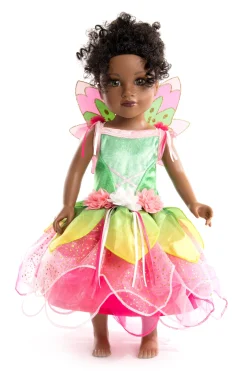 Doll Dress Ups>Little Adventures Doll Dress Springtime Fairy With Wings