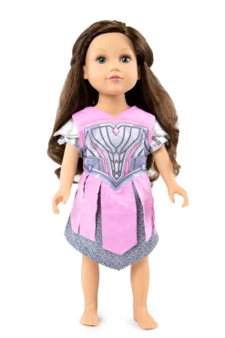Little Hero Designed Dress Ups>Little Adventures Doll Dress Warrior Princess Zoie