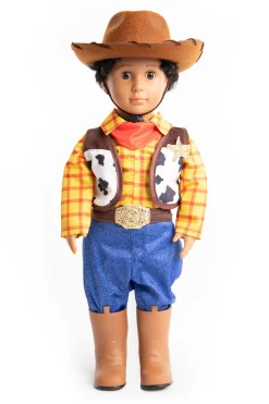Doll Dress Ups>Little Adventures Doll Outfit Cowboy With Hat