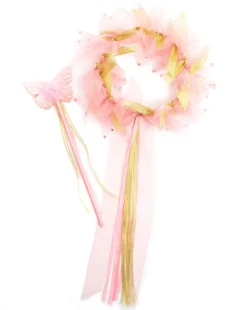 Accessories>Little Adventures Gold Fairy Halo & Wand