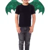 Knights & Dragons>Little Adventures Green Dragon Wing & Mask Set
