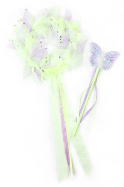 Accessories>Little Adventures Green Fairy Halo & Wand
