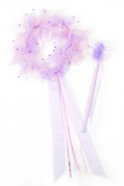 Accessories>Little Adventures Lilac Fairy Halo & Wand