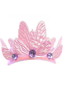 Accessories>Little Adventures Pink Butterfly Soft Crown