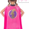 Super Hero>Little Adventures Pink Hero Cape & Mask Set