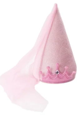 Accessories>Little Adventures Pink Princess Cone Hat