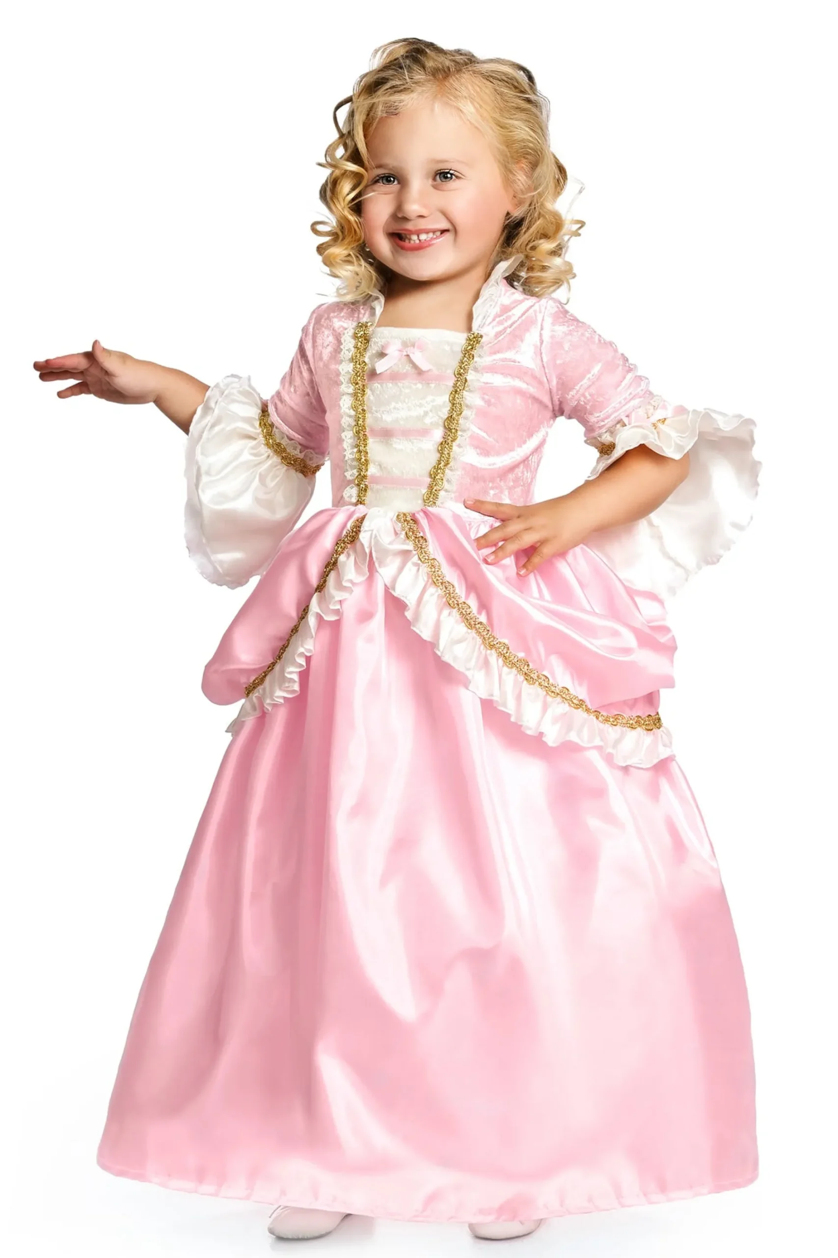 Dresses>Little Adventures Pink Vintage Princess Dress