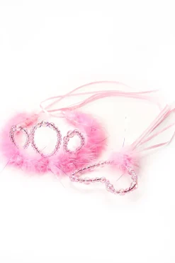 Accessories>Little Adventures Pink Wand & Tiara Set