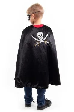 Dress Ups>Little Adventures Pirate Cape & Eye Patch Set