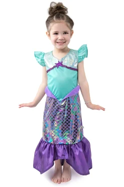 Dresses>Little Adventures Purple Sparkle Mermaid