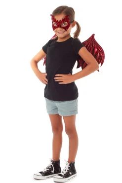 Accessories>Little Adventures Red Dragon Wing & Mask Set