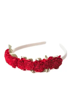 Accessories>Little Adventures Red Flower Headband