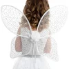 Accessories>Little Adventures Silver Shimmer Fairy Wings
